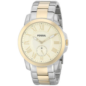 Watch strap Fossil FS5026 Stainless steel Multicolor 22mm